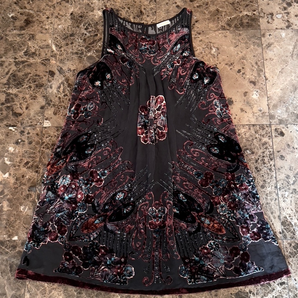 Boho Velvet Burnout Mini